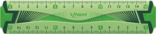 Vonalzó, műanyag, hajlítható, 15 cm, MAPED "Flex"