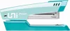 Tűzőgép, 24/6, 26/6, 20 lap, MAPED "Universal Metal Half-Strip Pastel", pasztell türkiz