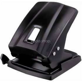   Lyukasztó, kétlyukú, 45 lap, fém, MAPED "Essentials 45", fekete