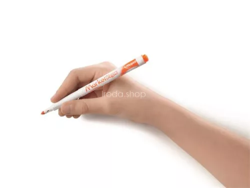 Táblamarker készlet, 1,5 mm, kimosható, fehértáblához, MAPED "Marker'Peps", 12 különböző szín