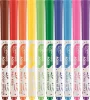 Akvarell filctoll készlet, 3,6 mm, ecsettel, MAPED "Color'Peps Aqua", 10 különböző szín