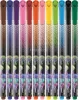 Filctoll készlet, 0,8 mm, kimosható, MAPED "Deepsea Paradise", 12 különböző szín