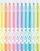 Filctoll készlet, 2,8 mm, kimosható, MAPED "Color'Peps Pastel", 10 különböző pasztell szín