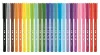 Filctoll készlet, 2 mm, kimosható, MAPED "Color'Peps Ocean", 24 különböző szín