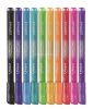 Filctoll készlet, 2,8 mm, csillámos, MAPED "Color'Peps Glitter", 10 különböző szín