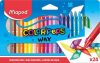 Zsírkréta, MAPED "Color'Peps Wax", 24 különböző szín