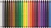Színes ceruza készlet, háromszögletű, MAPED "Color'Peps INFINITY", 24 különböző szín