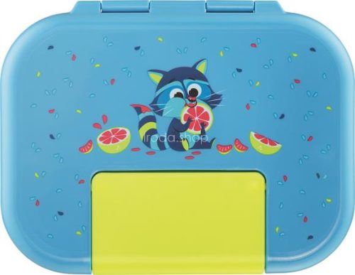 Uzsonnás doboz, 900 ml, rozsdamentes acél, MAPED PICNIK "Concept Miniz", mosómedve