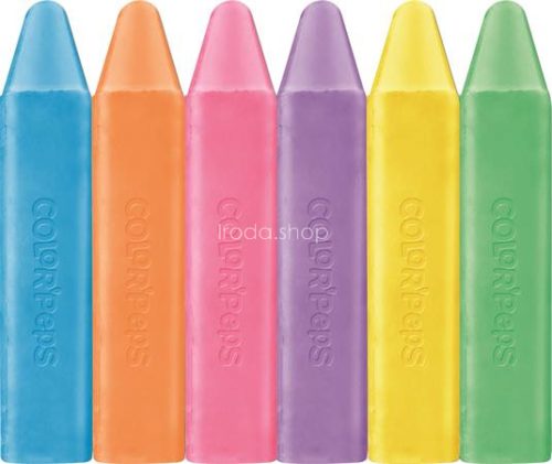 Aszfaltkréta, MAPED "Color'Peps", 6 különböző szín
