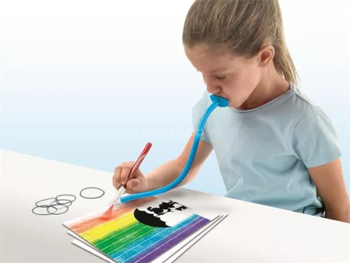 Fújós filctoll készlet, pop, MAPED CREATIV "Blow pen Art"