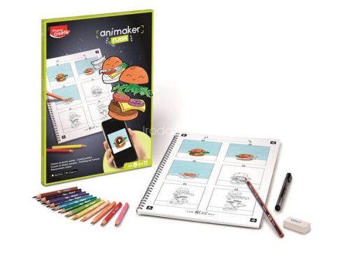 Animációkészítő készlet applikációval, Pop, MAPED CREATIV "Animaker Flash"