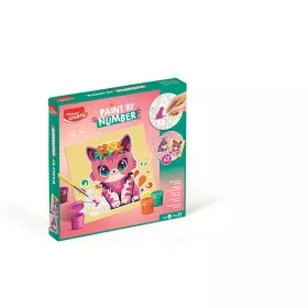  Számfestő készlet, cica és nyuszi, MAPED CREATIV "Paint by number"