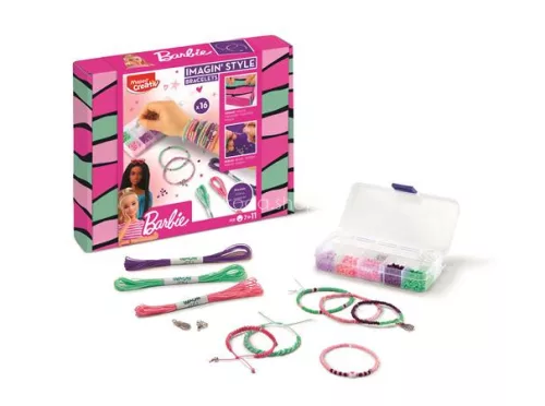 Karkötő készítő készlet, MAPED CREATIV "Barbie Imagin'Style"