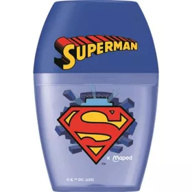   Hegyező, egylyukú, tartályos, MAPED "Superman Shaker"