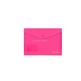 Irattartó tasak, A5, PP, patentos, PANTA PLAST, neon pink