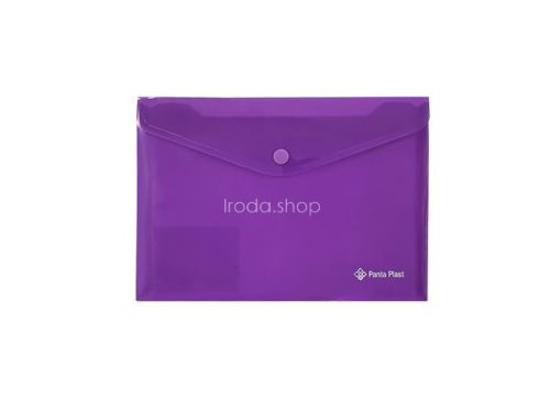 Irattartó tasak, A5, PP, patentos, PANTA PLAST, neon lila