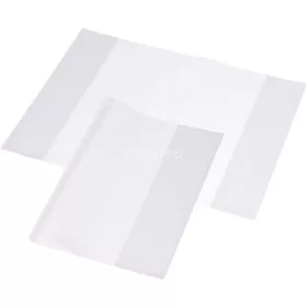   Füzet- és könyvborító, A4, PP, 90 mikron, fényes felület, PANTA PLAST, víztiszta