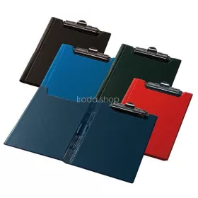   Felírótábla, fedeles, A4, sarokzsebbel, PANTA PLAST, piros