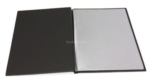 Étlaptartó, A4, bőrhatású, PANTA PLAST "Keretes Menu", sötétbarna-barna