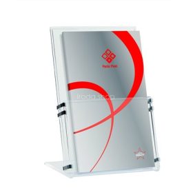 Prospektustartó, asztali, A6, PANTA PLAST