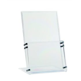 Prospektustartó, asztali, A5, PANTA PLAST