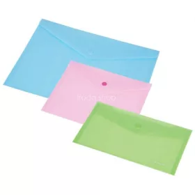   Irattartó tasak, A4, PP, patentos, 160 mikron, PANTA PLAST, pasztellzöld