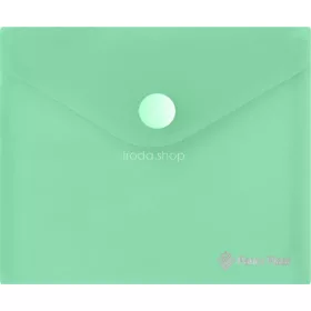   Irattartó tasak, A6, PP, patentos, 160 mikron, PANTA PLAST, pasztellzöld
