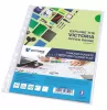 Genotherm, lefűzhető, oldalán hajtófüllel, A4, 150 mikron, víztiszta, VICTORIA OFFICE