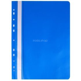  Gyorsfűző, lefűzhető, PP, A4, VICTORIA OFFICE, világoskék
