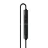 Vezetékes sztereó fülhallgató, 3.5 mm, mikrofon, funkció gomb, hangerő szabályzó, Edifier P205, fekete
