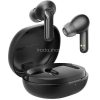 Bluetooth sztereó fülhallgató, v5.2, TWS, töltőtok, érintés vezérlés, zajszűrővel, vízálló, játékosoknak ajánlott, SoundPeats Life, fekete