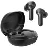 Bluetooth sztereó fülhallgató, v5.2, TWS, töltőtok, érintés vezérlés, zajszűrővel, vízálló, játékosoknak ajánlott, SoundPeats Life, fekete