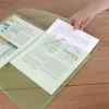 Irattartó tasak, A3, PP, patentos, RAPESCO, vegyes színek
