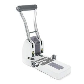   Lyukasztó, nagyteljesítményű, kétlyukú, 150 lap, könnyített lyukasztás, RAPESCO "ECO P2200", fehér