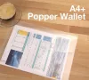 Irattartó tasak, A4+, PP, patentos, RAPESCO "Eco", áttetsző