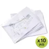 Irattartó tasak, A3, PP, patentos, RAPESCO "Eco", áttetsző