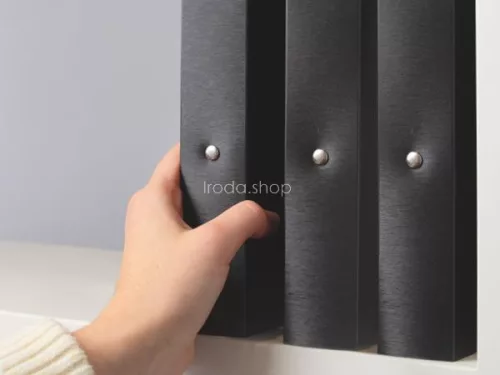 Gyűrűs könyv, 2 gyűrű, 38 mm, A4, PP, RAPESCO "Eco GRS Recycled", fekete