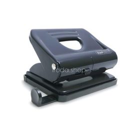   Lyukasztó, kétlyukú, 22 lap, fém, RAPESCO "820", fekete