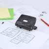 Lyukasztó, kétlyukú, 22 lap, antibakteriális, RAPESCO "820-P", fekete