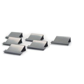   Utántöltő kapcsok, rozsdamentes acél, RAPESCO, "Supaclip 40", ezüst