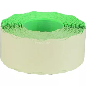 Árazószalag, 25x16 FLUO zöld
