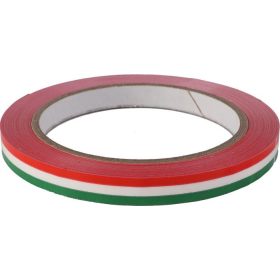 Tasakzáró szalag, 9 mmx66 m, öntapadó, nemzeti