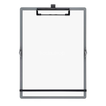 Felírótábla, A4, összehajtható, SAX, szürke