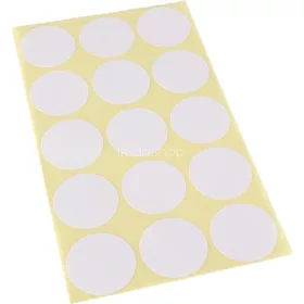 Etikett, köralakú, 30 mm átmérő, 60 etikett/csomag