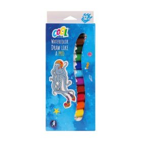 Tempera készlet, 12 darabos, COOL BY VICTORIA