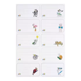 Füzetcímke, 40 db, COOL BY VICTORIA