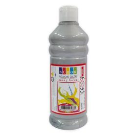 Tempera, 500 ml, Südor, metál ezüst