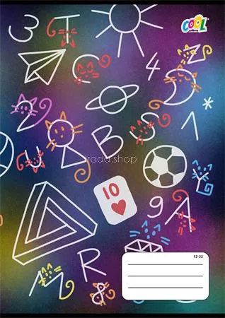 Füzet, tűzött, A5, vonalas, 32 lap, 3. osztály, COOL BY VICTORIA "SzívTíz", "12-32"