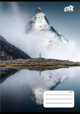 Füzet, tűzött, A5, vonalas, 32 lap, 4-8. osztály, COOL BY VICTORIA "Adventure", "21-32"