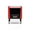 Bélyegző, TRODAT "Printy 4912", piros ház, fekete párnával